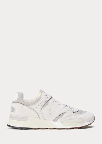 Zapatillas Ralph Lauren Trackster 200 grises para hombre