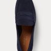 Zapatos casuales de ante Ralph Lauren Reynold para hombre en color azul marino