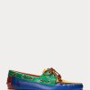 Zapatos casuales de cuero con bloques de color Ralph Lauren Merton para hombre en multicolor