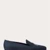 Zapatos de vestir de lino Ralph Lauren Alonzo Bullion para hombre en azul