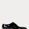 Zapatos de vestir negros de charol Ralph Lauren Paget para hombre