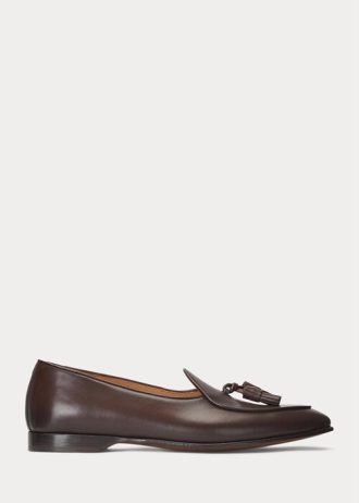 Zapatos de vestir Ralph Lauren Belvin de piel de becerro marrón oscuro para hombre Zapatos de vestir Ralph Lauren Belvin de piel de becerro marrón oscuro para hombre