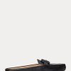 Zapatos planos Ralph Lauren Brynn de piel bruñida para mujer, color negro Zapatos planos Ralph Lauren Brynn de piel bruñida para mujer, color negro